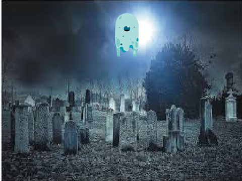 Haunted graveyard