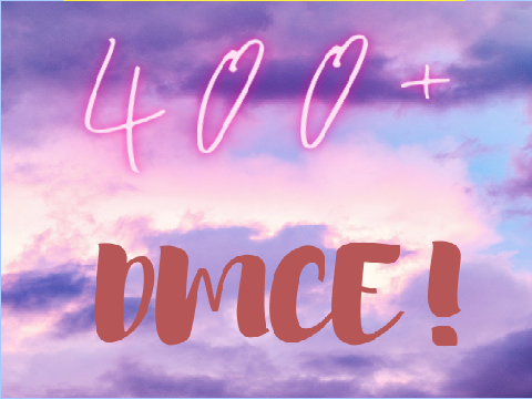 400+ Followers DMCE <3 