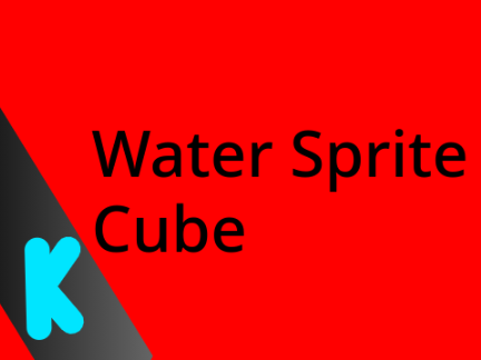Water Cube Sprite