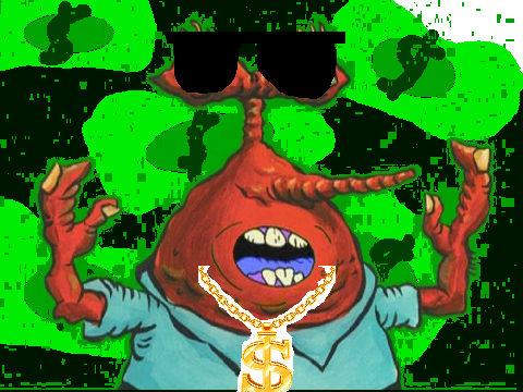 oh yeah Mr krabs song