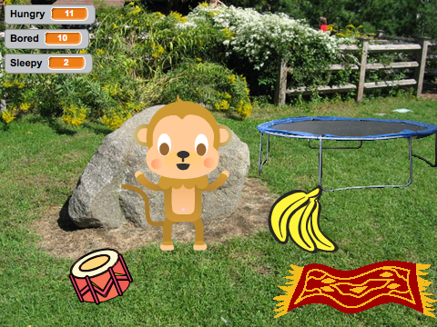 Virtual Pet Monkey