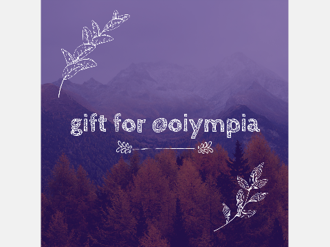 gift for oiympia