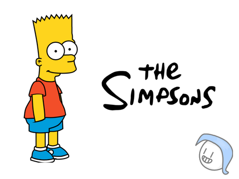 vector Bart Simpson
