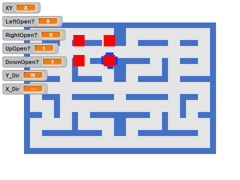 PacMan Ghost AI