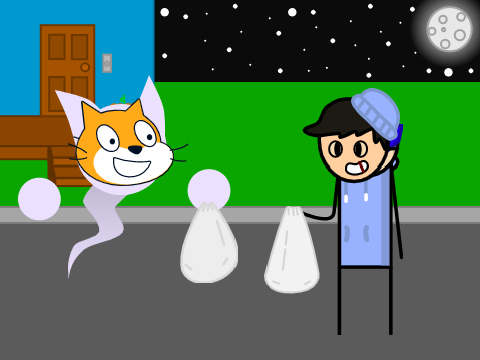 Add Yourself Trick or Treating! remix