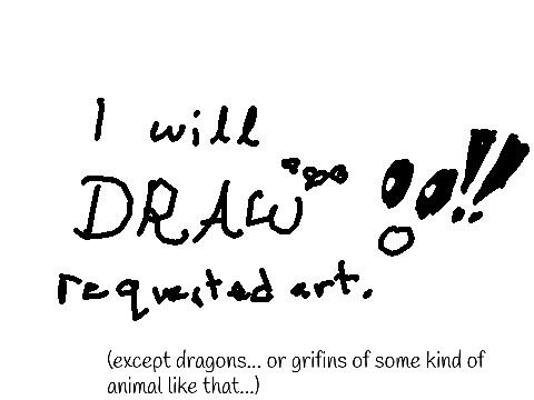 I will draw your requested art | read instructions |