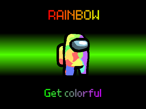 (RESHARE YET AGAIN) Watch This Crewmate Get A Color Changing Pattern