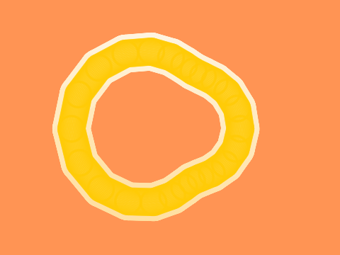 A very strange donut