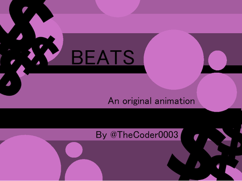 Beats (AMV?) short animation thingy