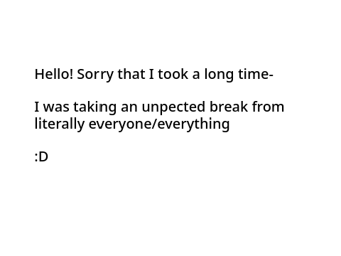 sorry, 2 week break-