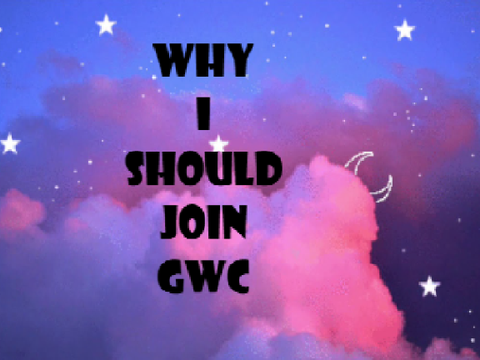 Why I should join GWC