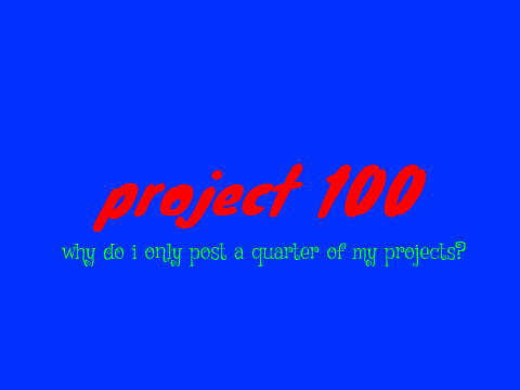 shared project 100 ( aka.Untitled-241 or un-shared project 309 or project 4008 [in total])