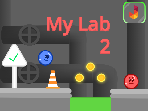 My Lab 2(Scrolling Platformer) Mobile Friendly  #games