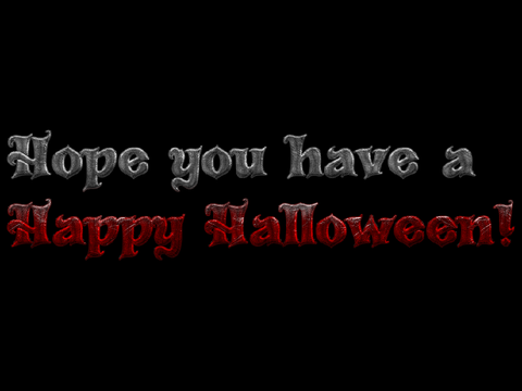 Happy Halloween!