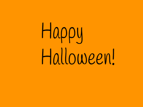 happy halloween!