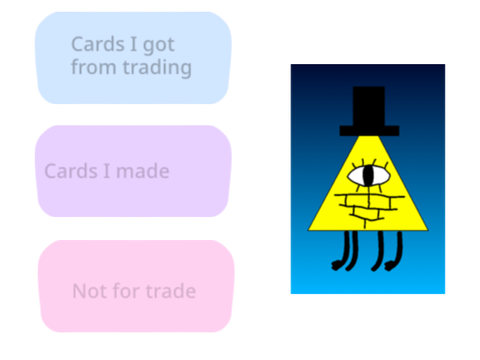 My artist cards