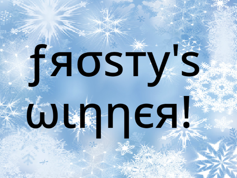 ❄️Frosty's Winner!❄️