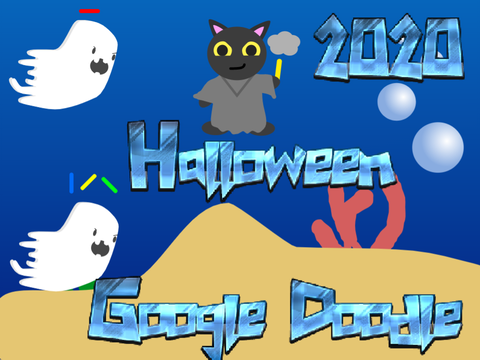 2020 Halloween Google Doodle Remake