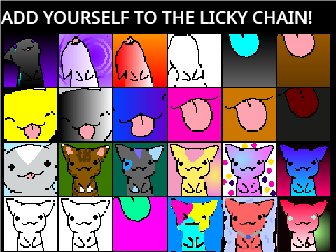 Add Yourself to the Licky Chain!