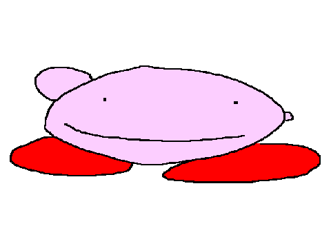 Kirby says hi