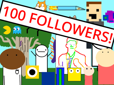 100 FOLLOWERS! 