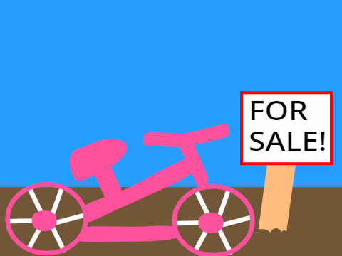 Pink bike on Sale!