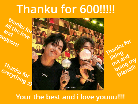 Tysm for 600 followers!!!!