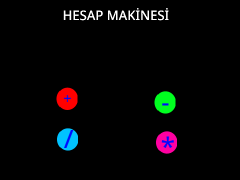 HESAP MAKİNESİ
