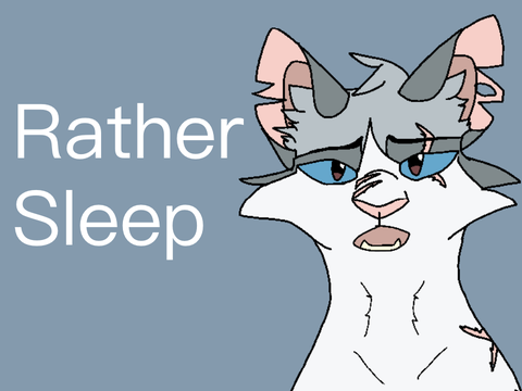 Rather Sleep || Original Meme