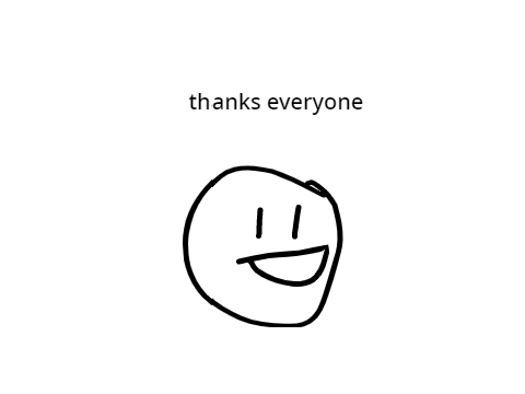 quick thanks