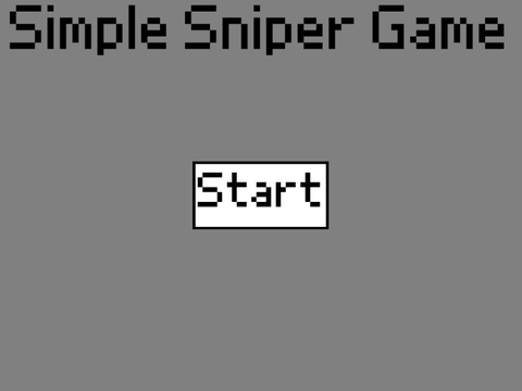 Simple Sniper Game v0.7