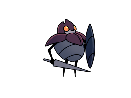 Hollow Knight Great Husk Sentry Idle