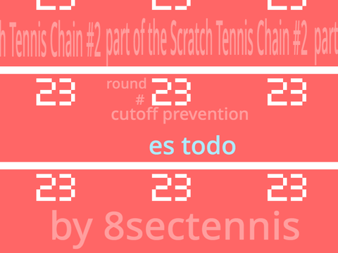 Tennis #23 - CUBE ROLL!
