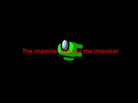 Among us but the impostor is not the impostor