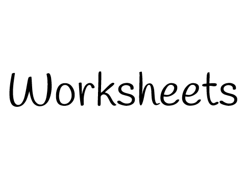 Worksheets