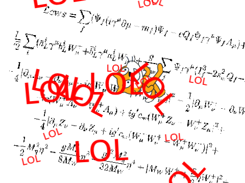 math, but then failed the grade
