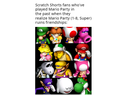 scratch shorts fans