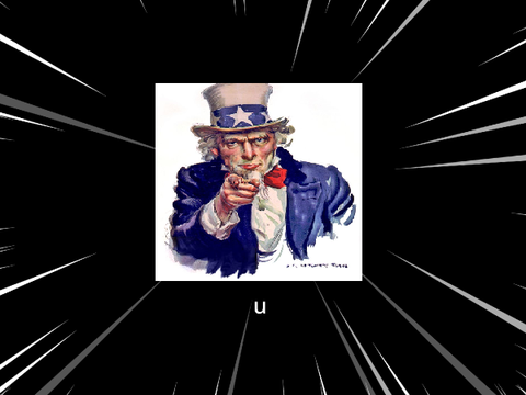u