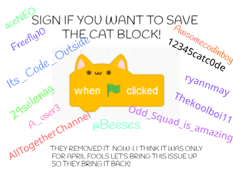 SIGN THIS IF YOU WANT TO SAVE THE CATBLOCK! remix