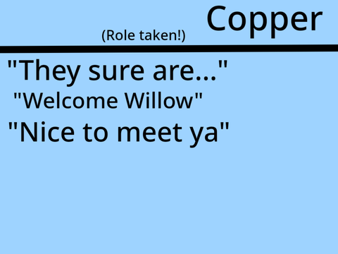 Peculiar Matters: Copper's Voice Lines