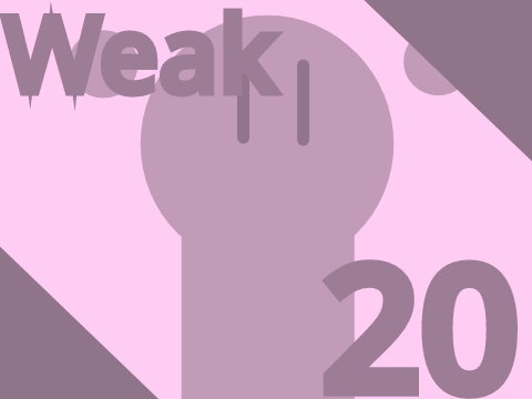 Weak : 20