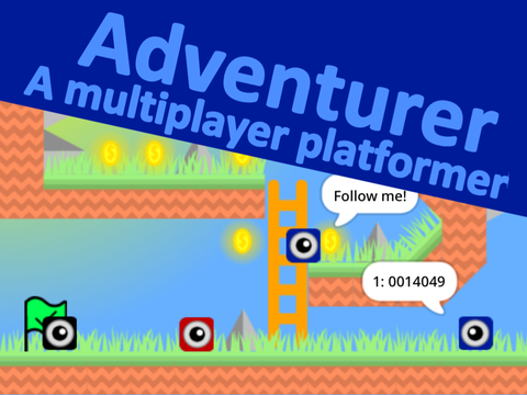 Adventurer || A cloud scrolling platformer remix