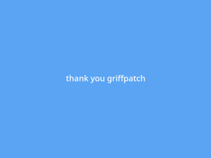 thank you griffpatch! 