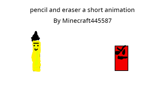 pencil and eraser #Animation 