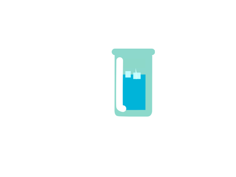 Cup with some ice 