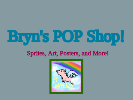Bryn's Art Shop!