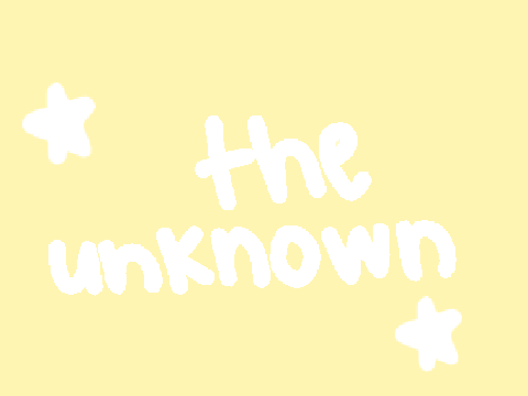 the unknown | poem