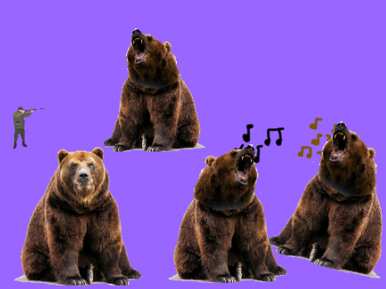 Singing Bears