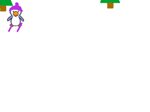 penguin ski