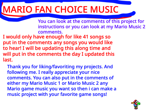 Fan Choice Mario Music!!!!!